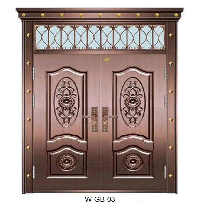 With Decorative Window Exterior Steel Copper